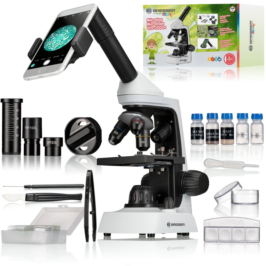 Bresser Bresser Junior Microscope With Magnification 40X-2000X Best