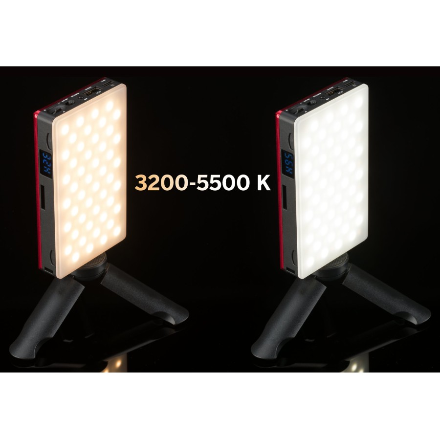 Bresser Bresser Pocket Led 9 W Bi-Colour Continuous Panel Light For On-The-Go Use And Smartphone Photography Hot