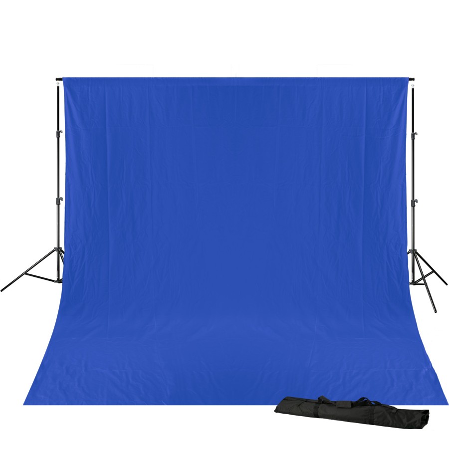 Bresser Bresser Br-D23 Background System + Background Cloth 3 X 6M Chromakey Blue Best