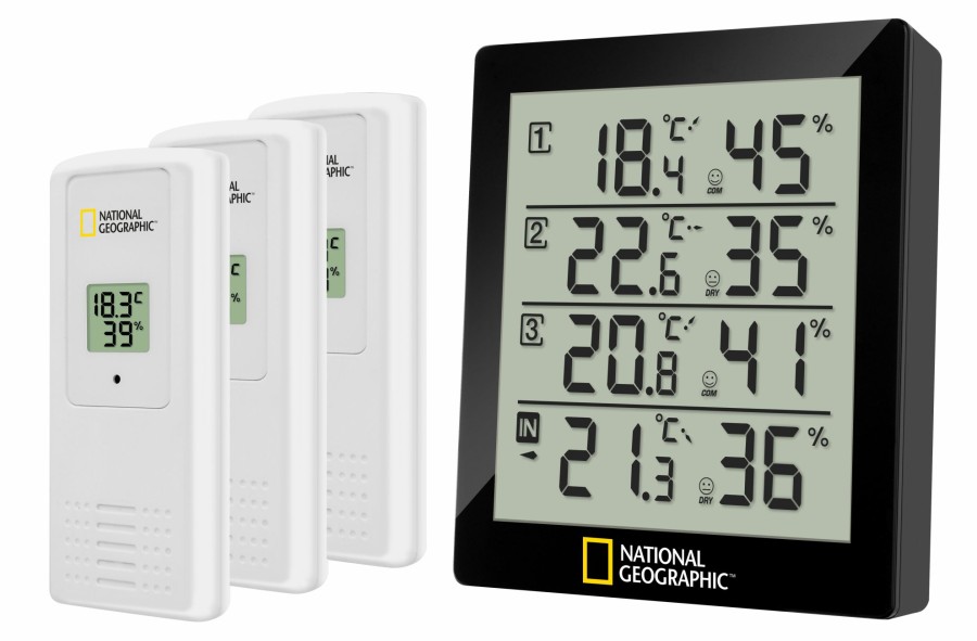 Bresser National Geographic Thermo-Hygrometer Black 4 Measurement Results Wholesale