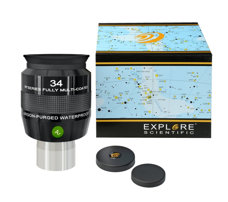 Bresser Explore Scientific 68° Ar Eyepiece 34Mm (2") Best