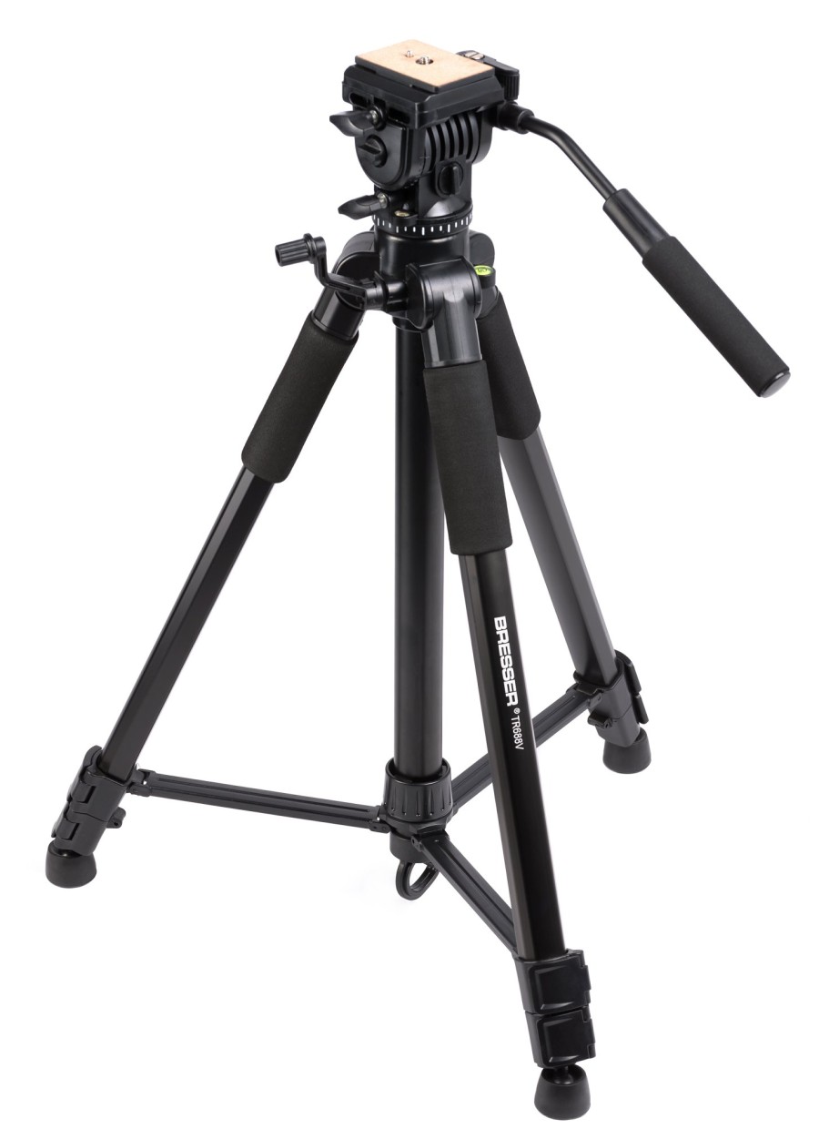 Bresser Bresser Tr-688V Video Tripod With 2-Way Tilt Hot