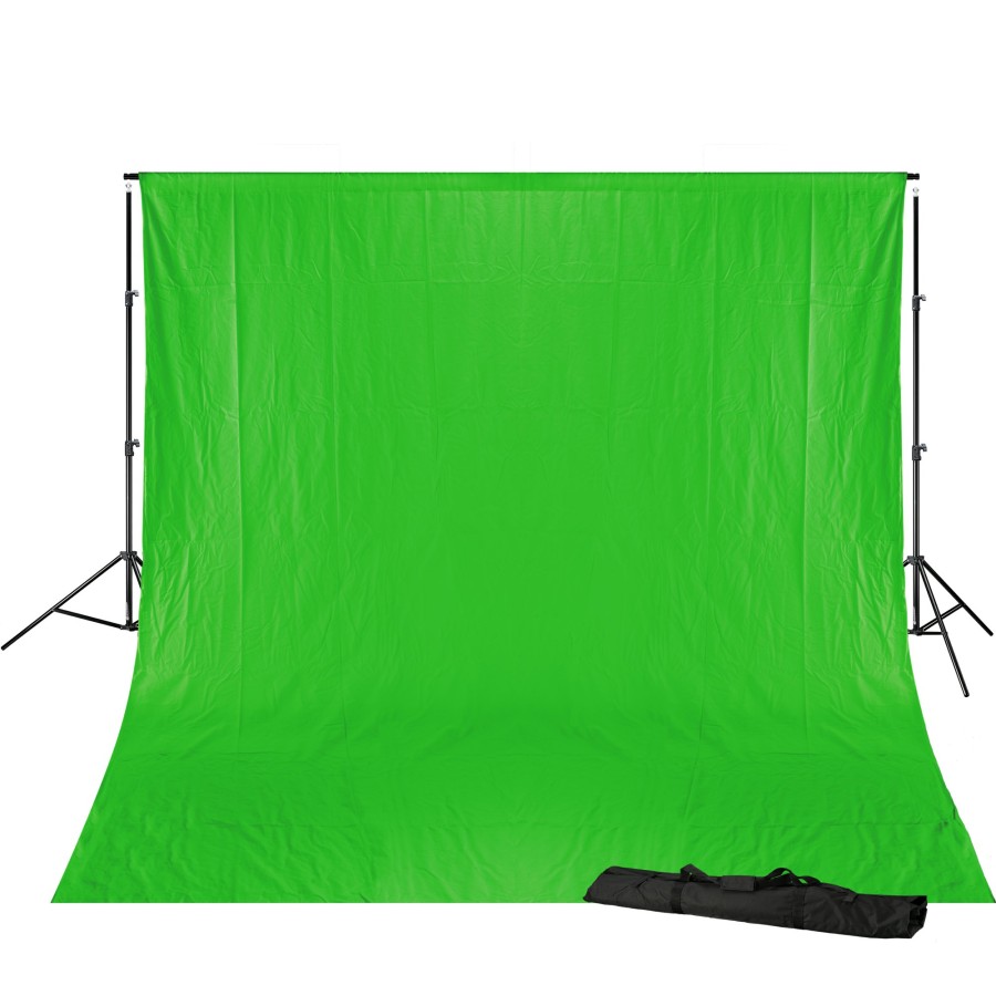 Bresser Bresser Br-D23 Background System + Background Cloth 3 X 4M Chromakey Green Wholesale