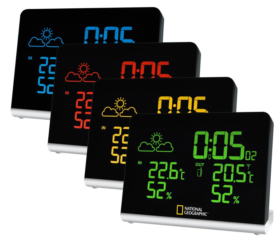 Bresser National Geographic Multi Colour Wireless Weather Station Online