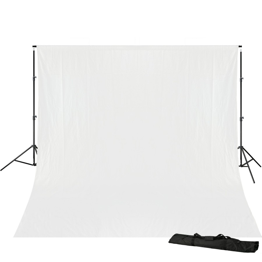 Bresser Bresser Br-D23 Background System + Background Cloth 3 X 4M White Wholesale