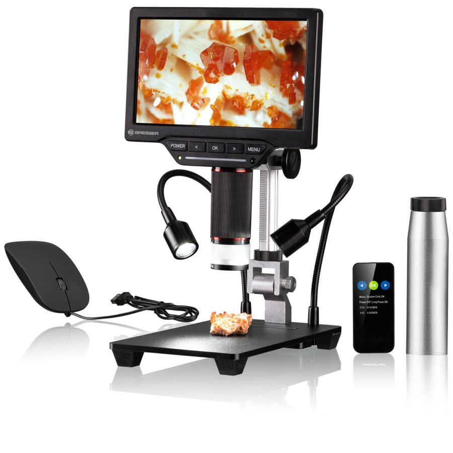 Bresser Bresser Wifi 1080P Digital Microscope 2L With Lcd Screen Hot