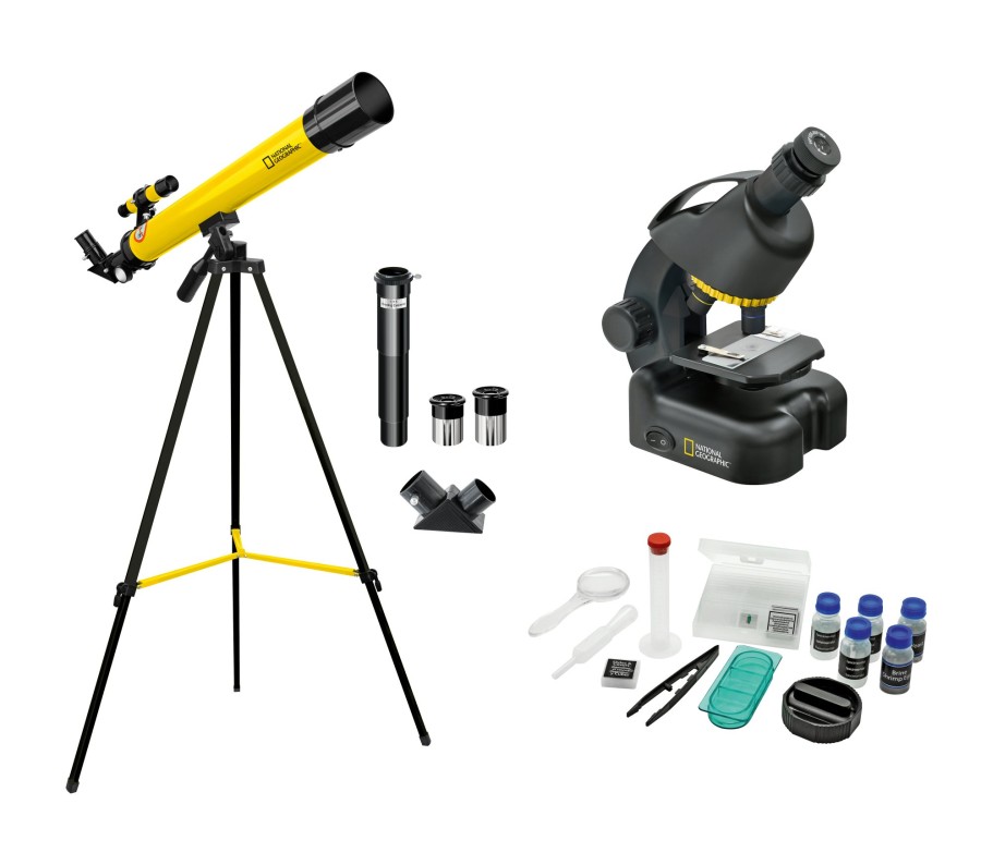 Bresser National Geographic Telescope + Microscope Set For Advanced Users Online