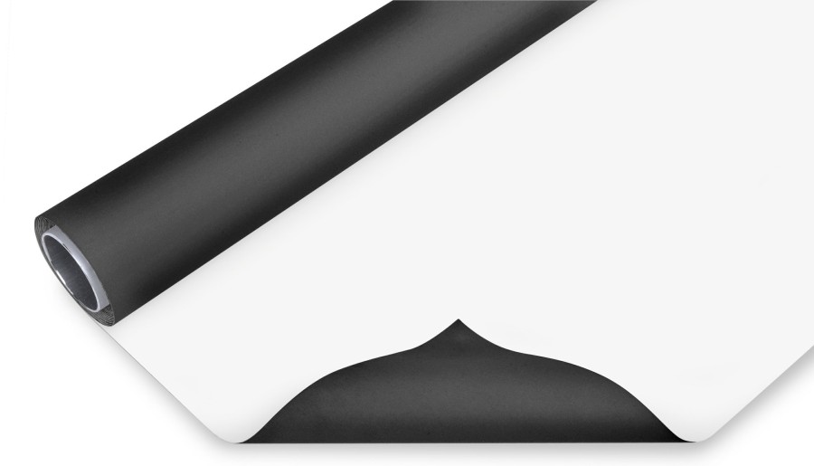 Bresser Bresser Vinyl Background Roll 2,00 X 4M Black/White Best