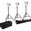 Bresser Bresser Sl-360A Bi-Color Led Continuous Light Set (3X Led And 3X Tripod) Hot