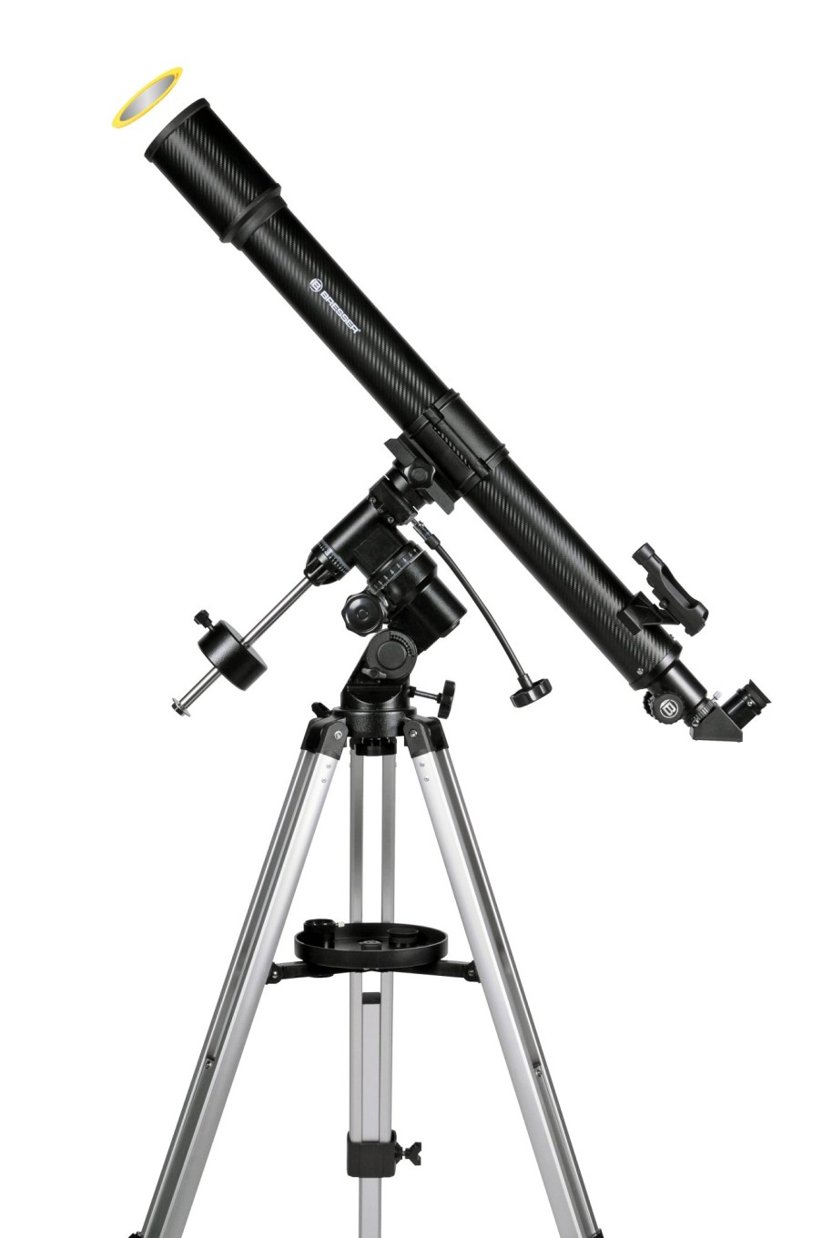 Bresser Bresser Lyra 70/900 Eq3 Refractor Telescope With Smartphone Adapter & Solar Filter Online