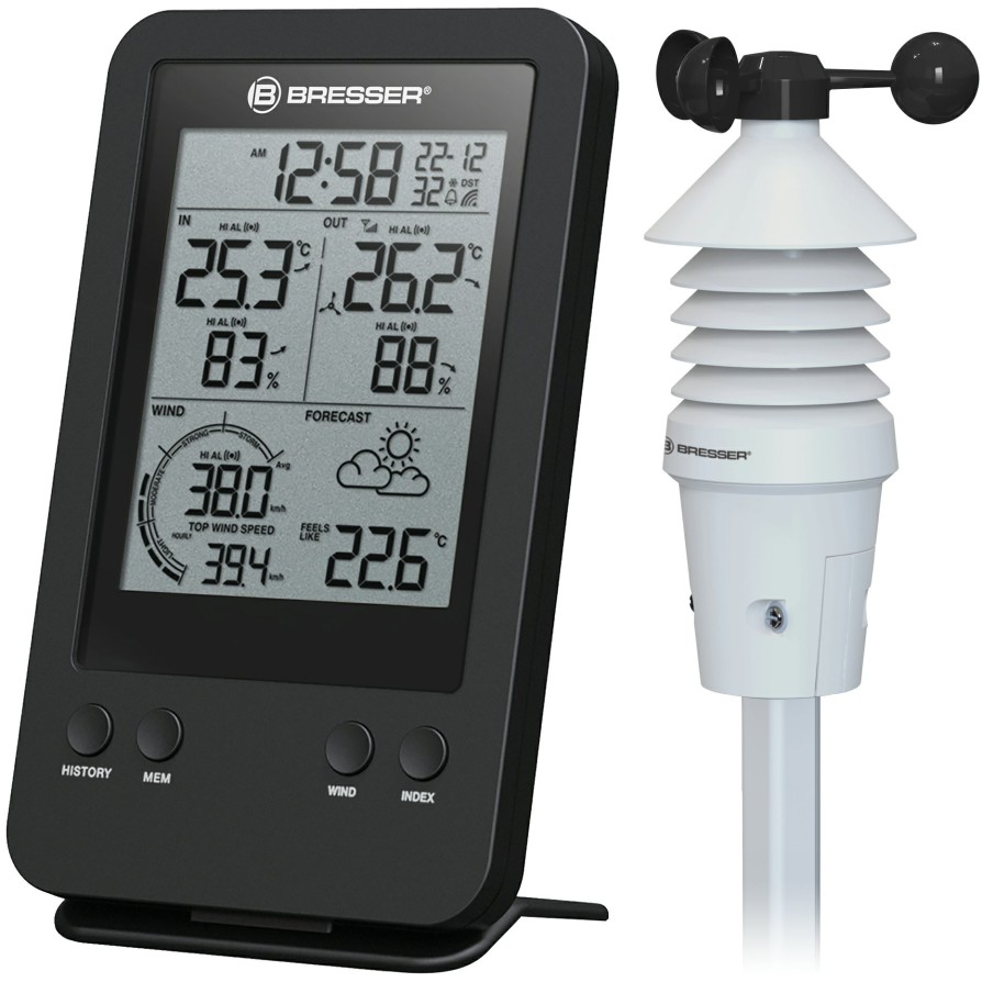 Bresser Bresser 3-In-1 Professional Wind Gauge / Anemometer Clearance