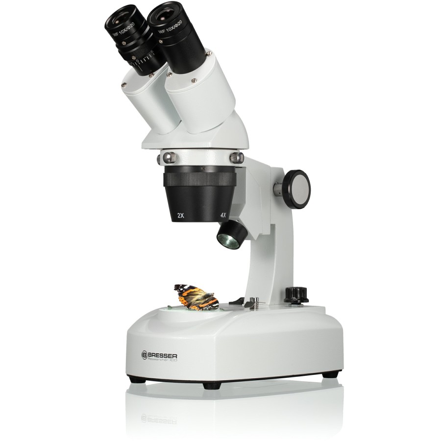 Bresser Bresser Researcher Icd Led 20X-80X Stereo Microscope New