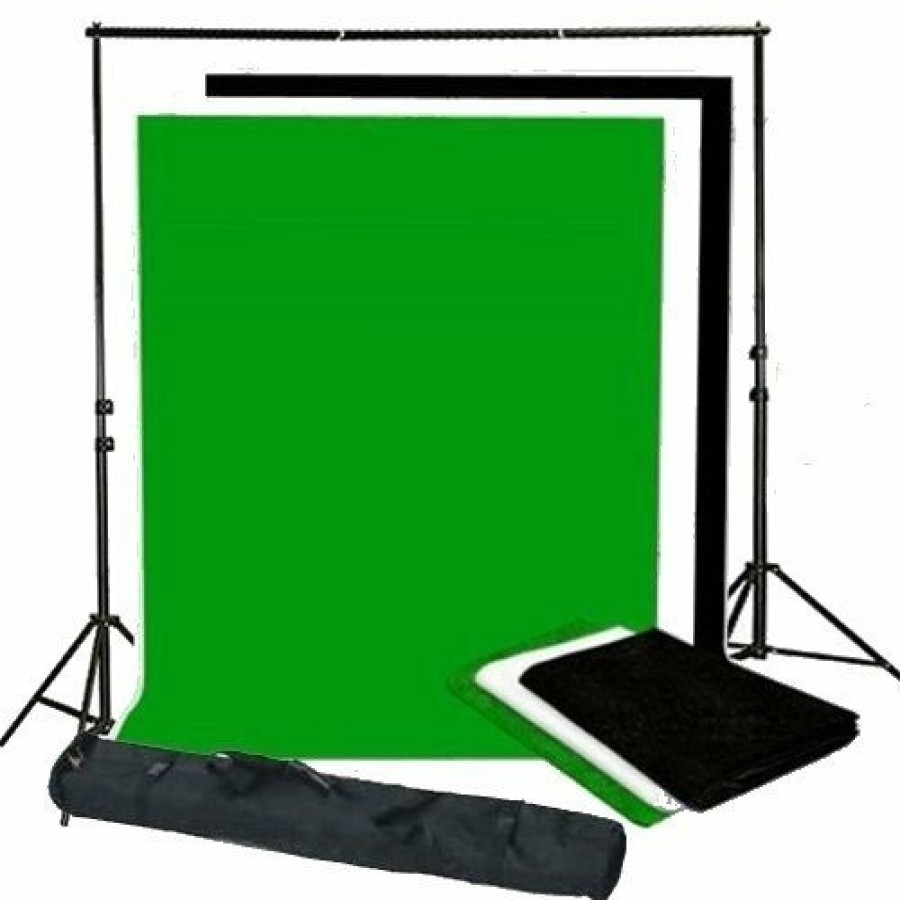 Bresser Bresser Br-Bgs2 Set 2 - Background System + Backgrounds 3 X 6 M In 3 Colours Online