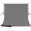 Bresser Bresser Br-D24 Background System + Background Cloth 2,5 X 3M Grey Clearance