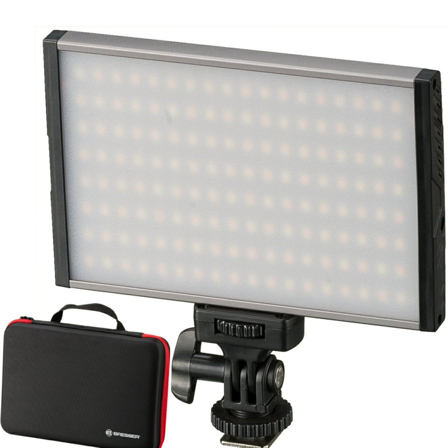 Bresser Bresser Pt Pro 15B Bi-Colour Led Video Light With Case New