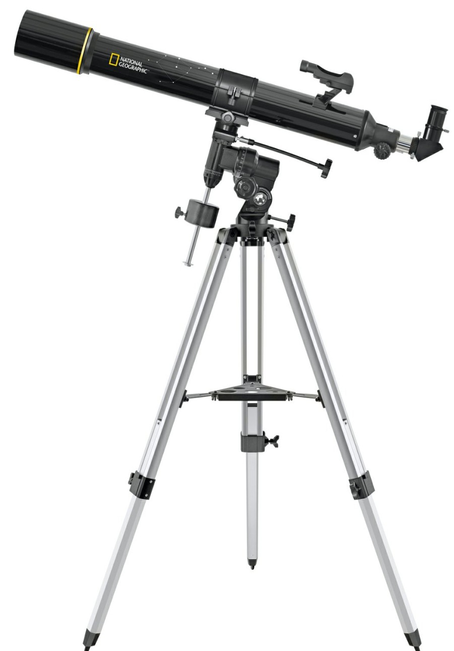 Bresser National Geographic 90/900 Refractor Telescope Eq3 Online