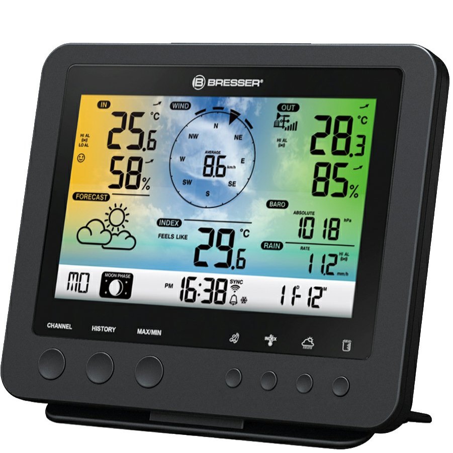 Bresser Bresser Wifi Color Weather Station With 5In1 Profi Sensor Best