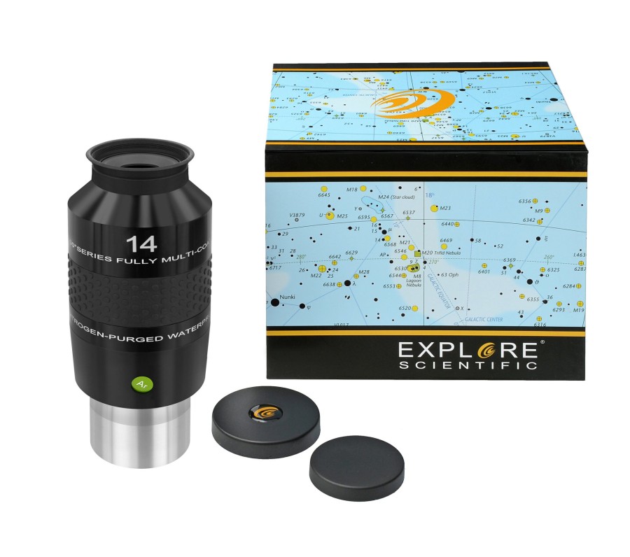 Bresser Explore Scientific 100° Ar Eyepiece 14Mm (2") Hot