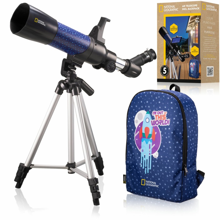 Bresser National Geographic Children'S Telescope With Augmented Reality App Best