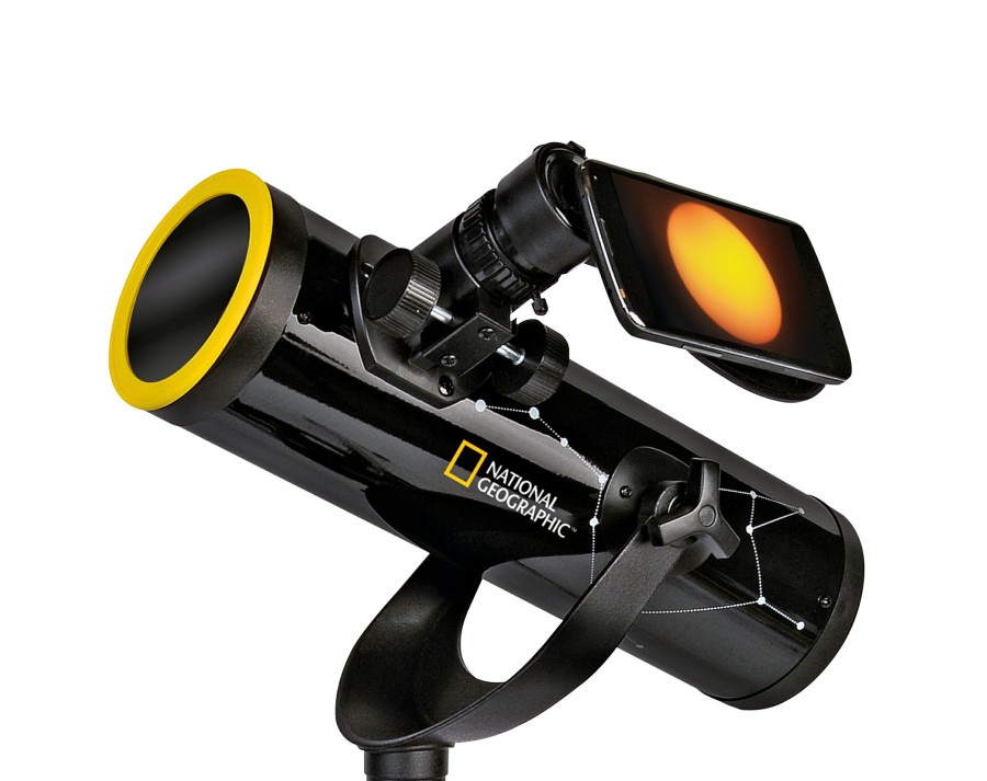 Bresser National Geographic Telescope With Solar Filter Hot