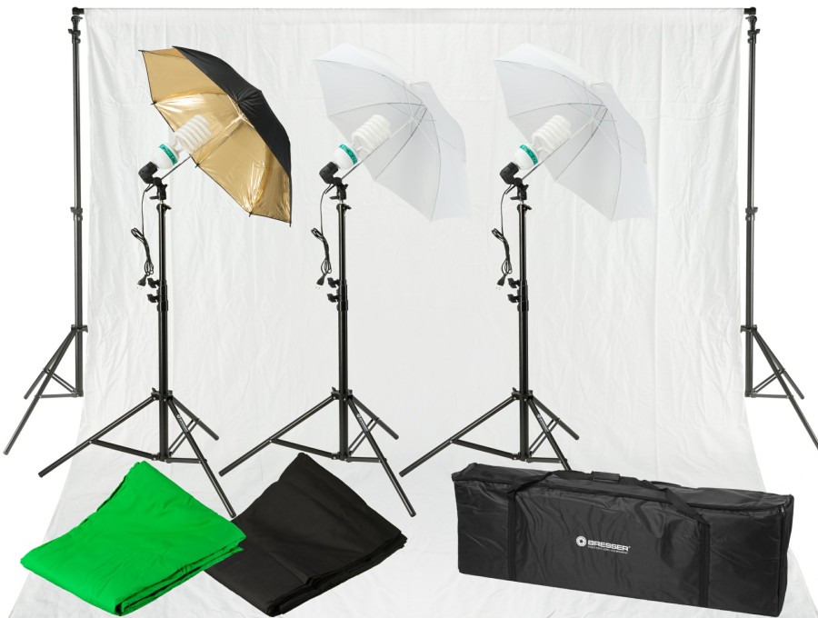 Bresser Bresser Br-2120 Daylight Set 1600W And Background System Wholesale