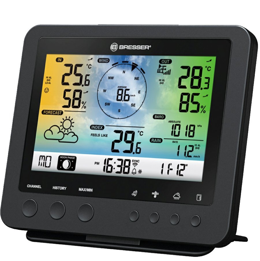 Bresser Bresser Wifi Color Weather Station With 5In1 Profi Sensor Wholesale