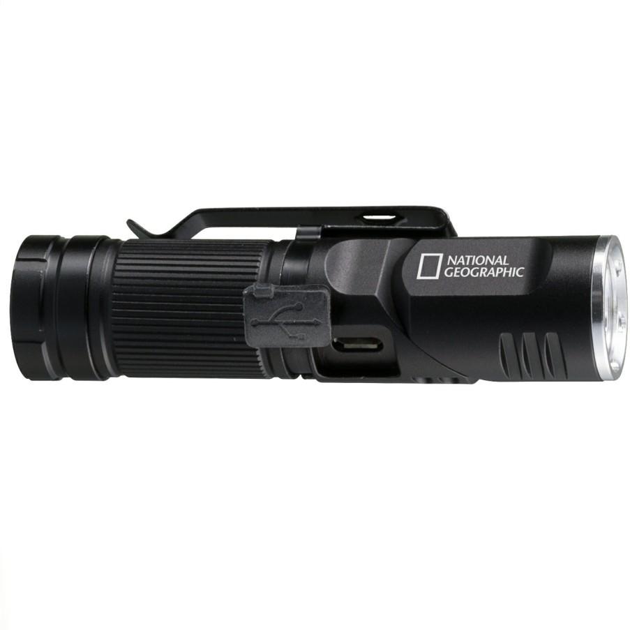 Bresser National Geographic Iluminos 450 Led Flashlight With Head Mount 450 Lm Wholesale