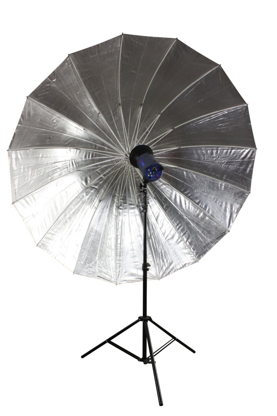 Bresser Bresser Sm-09 Jumbo Reflective Umbrella Silver/Black 180 Cm New