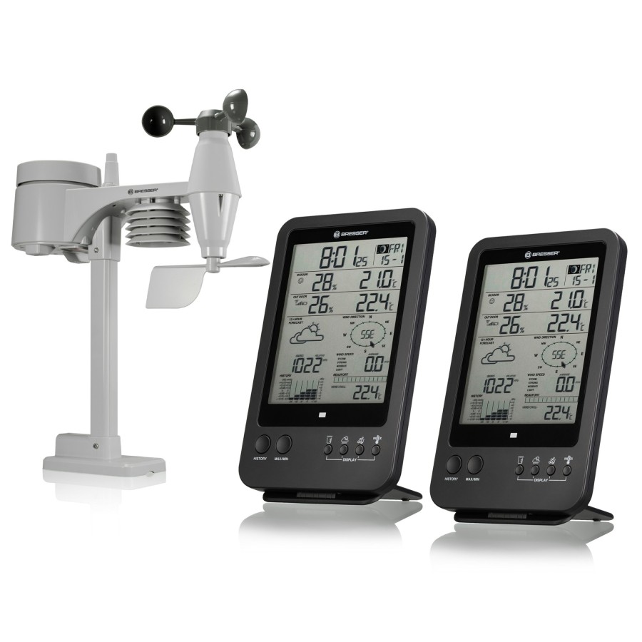 Bresser Bresser 5-In-1 Weather Station With Additional Base Station New