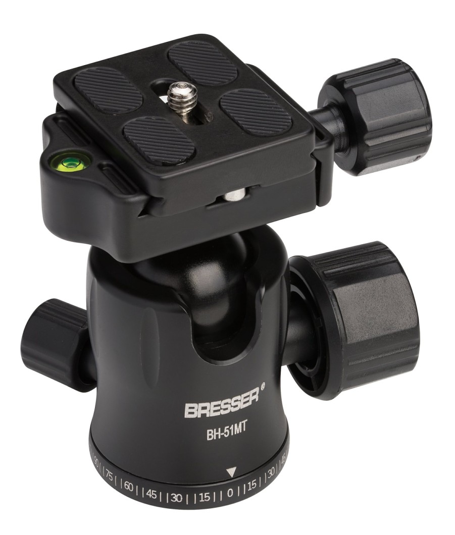 Bresser Bresser Bh-51Mt Ball Head Up To 10 Kg With 1/4 Inch Tripod Thread New