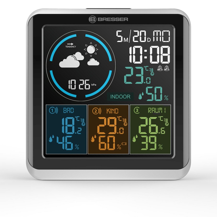 Bresser Bresser Quadro Individio Weather Station Clearance