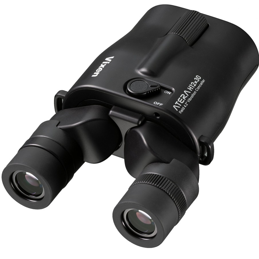 Bresser Vixen Atera H12X30 Binocular With Stabilizer, Black New