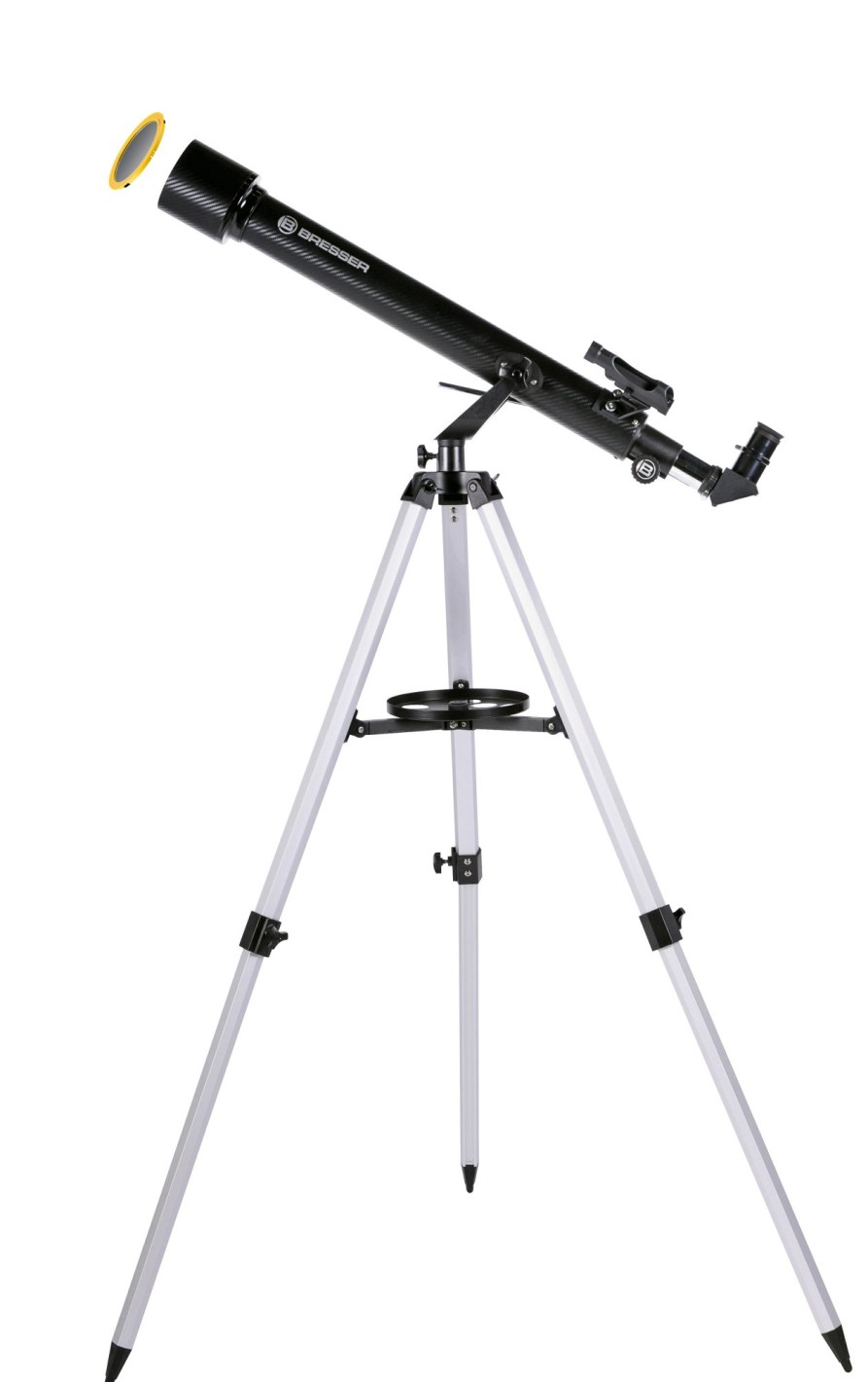 Bresser Bresser Arcturus 60/700 Az - Refractor Telescope With Smartphone Adapter & Solar Filter New