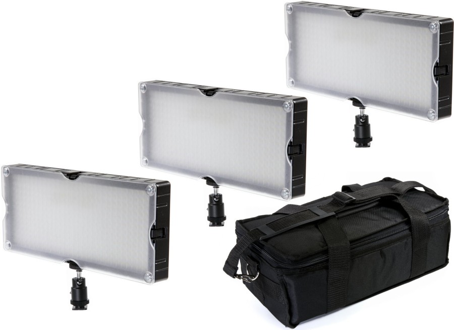 Bresser Bresser Sl-360 Led Panel Lights Set Of 3 Pieces Online