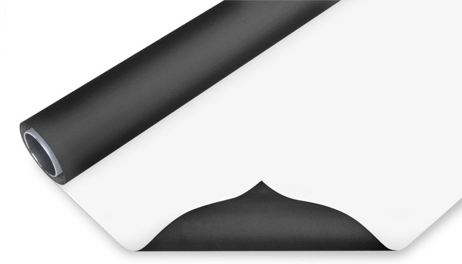 Bresser Bresser Vinyl Background Roll 2.72 X 6M Black/White Wholesale