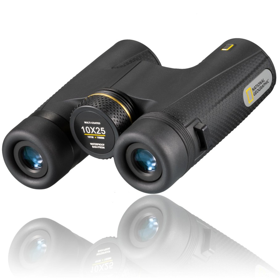 Bresser National Geographic 10X25 Compact Binoculars Waterproof Hot