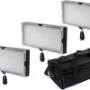 Bresser Bresser Sl-448A Bi-Color Led Panel Lights Set Of 3 Pieces Best