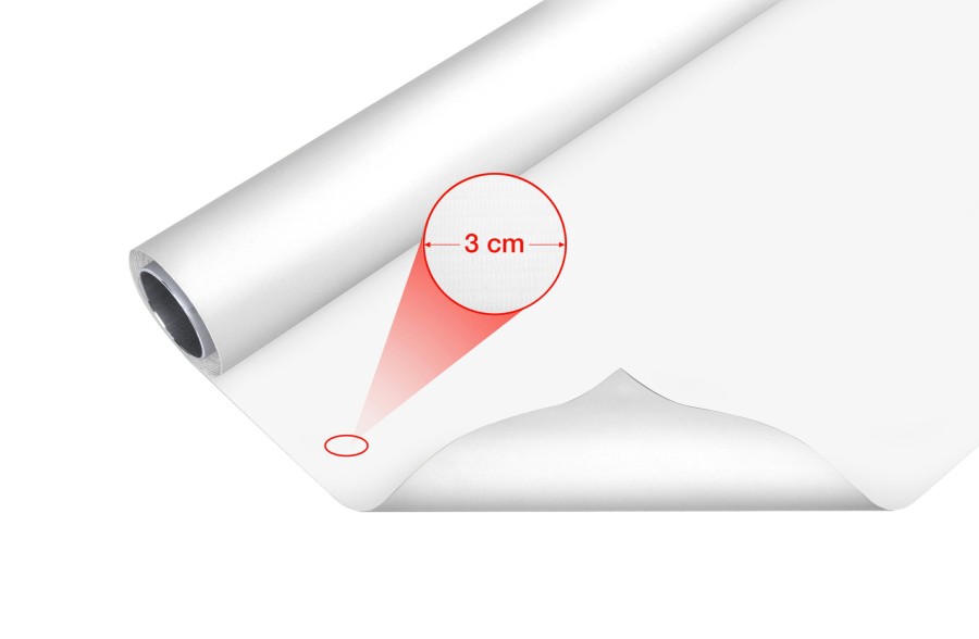 Bresser Bresser Vinyl Background Roll 2.72 X 8M White Best