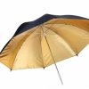 Bresser Bresser Br-Bg110 Reflective Umbrella Black/Gold 110Cm Wholesale