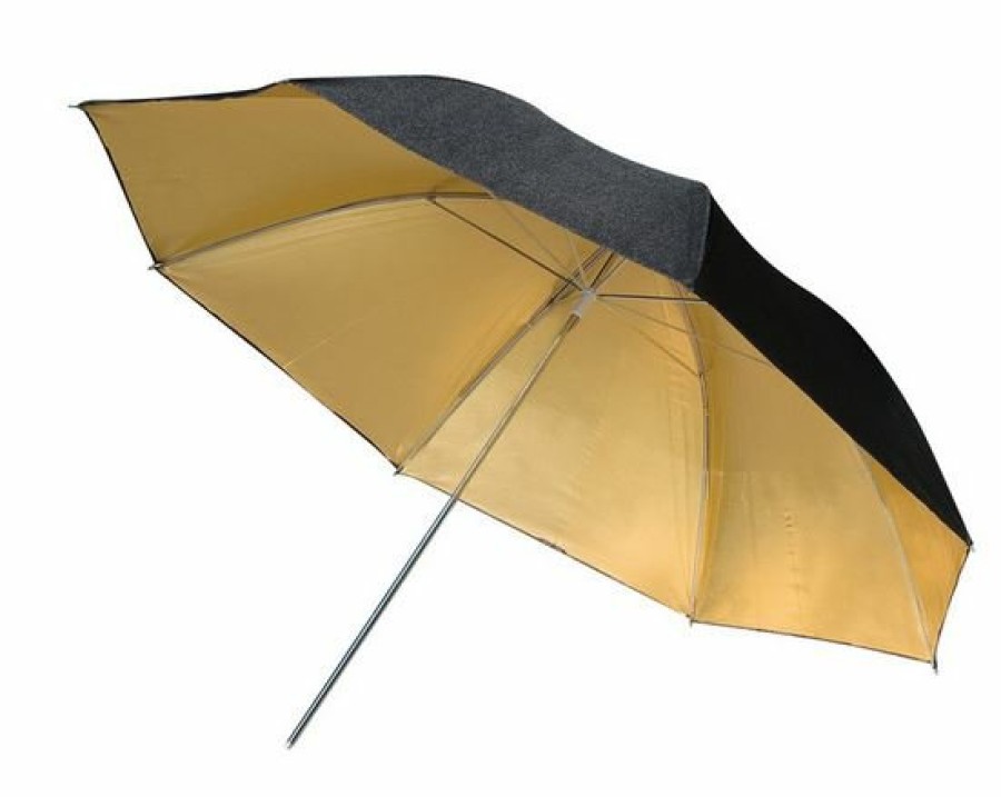 Bresser Bresser Br-Bg110 Reflective Umbrella Black/Gold 110Cm Wholesale