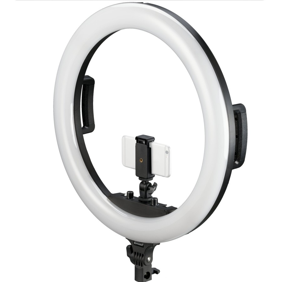 Bresser Bresser Str-48B Bi-Color Led Ring Lamp 48W With Dimmer And Support For Camera And Smartphone Best