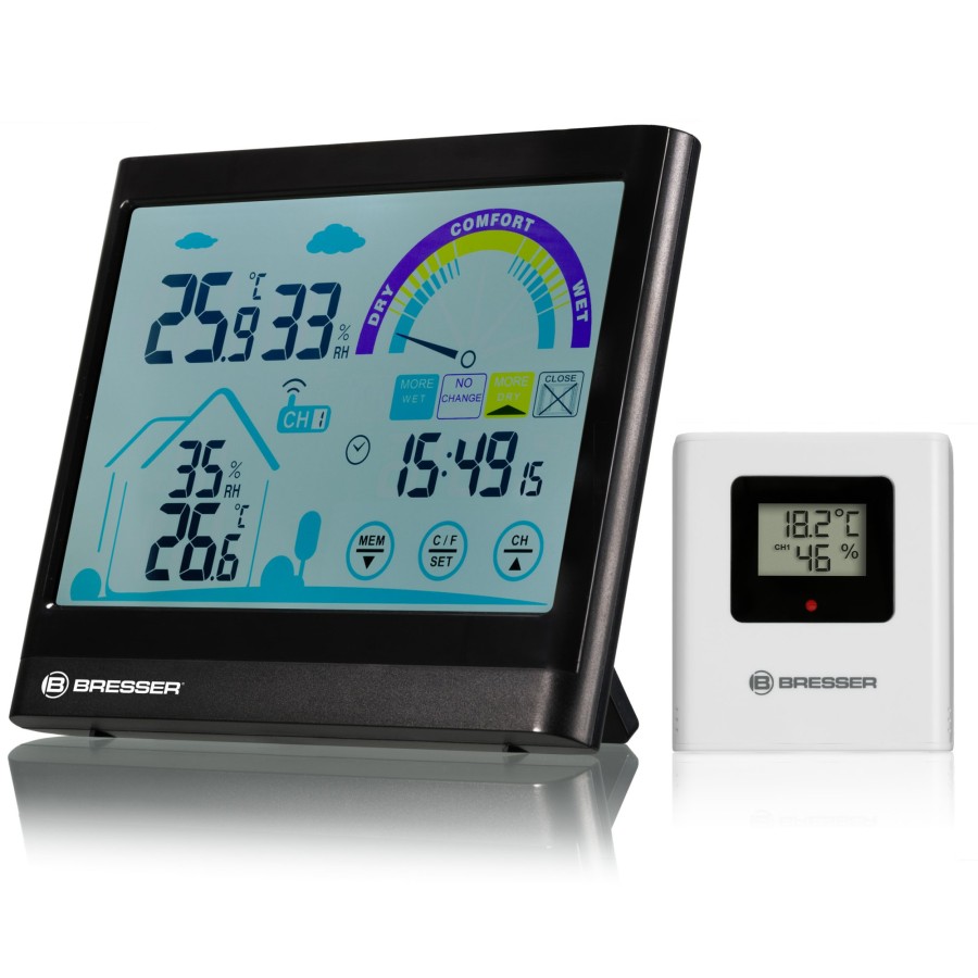 Bresser Bresser Ventair Thermo- / Hygrometer With Ventilation Notification Best