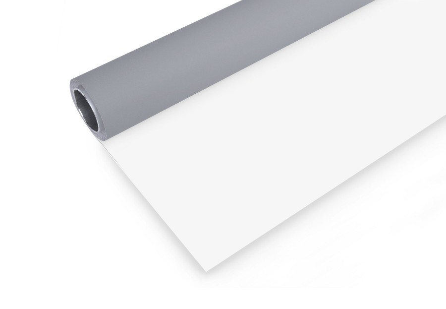 Bresser Bresser Vinyl Background Roll 2.72 X 6M Grey/White Clearance