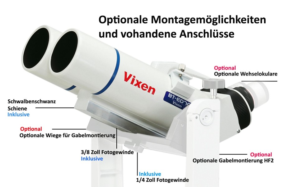 Bresser Vixen Bt-81S-A Astronomy Binoculars Wholesale