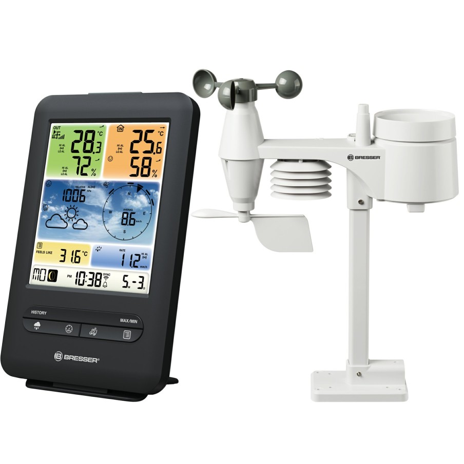 Bresser Bresser Professional Wifi Colour Weather Station 5-In-1 V Clearance