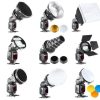 Bresser Bresser Br-Set7 7-Piece Light Shaper Set For Camera Flashes Clearance