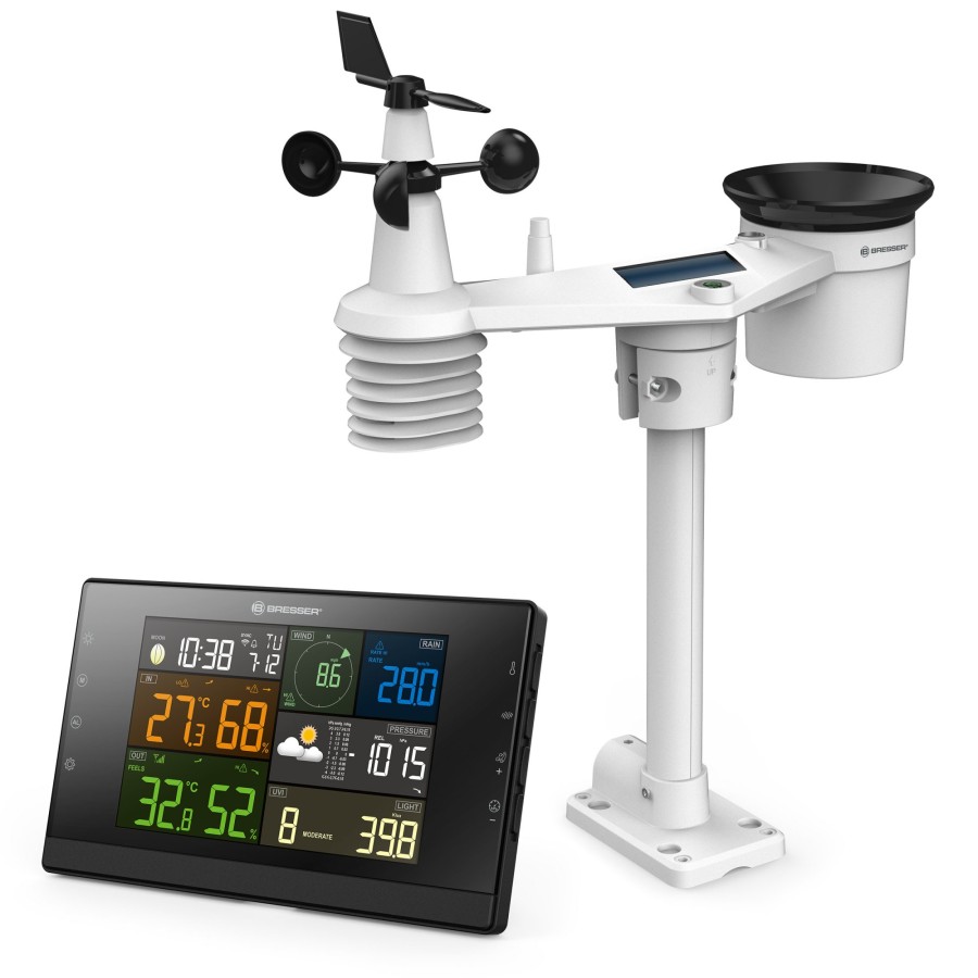 Bresser Bresser Profi-Wsc Wi-Fi Weather Station With 7-In-1 Sensor Hot