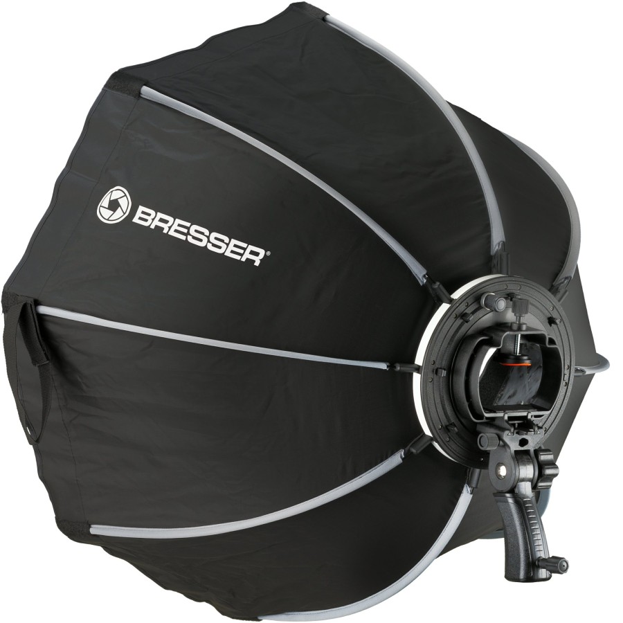 Bresser Bresser Super Quick Easy-Open Octabox, 90 Cm For Speedlite Flashes New