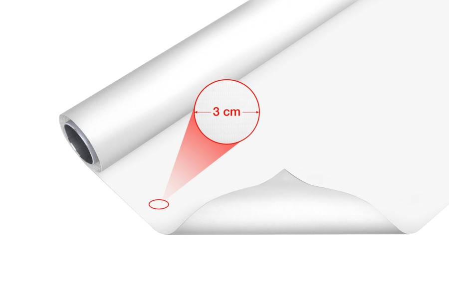 Bresser Bresser Vinyl Background Roll 2.72 X 4M White Best