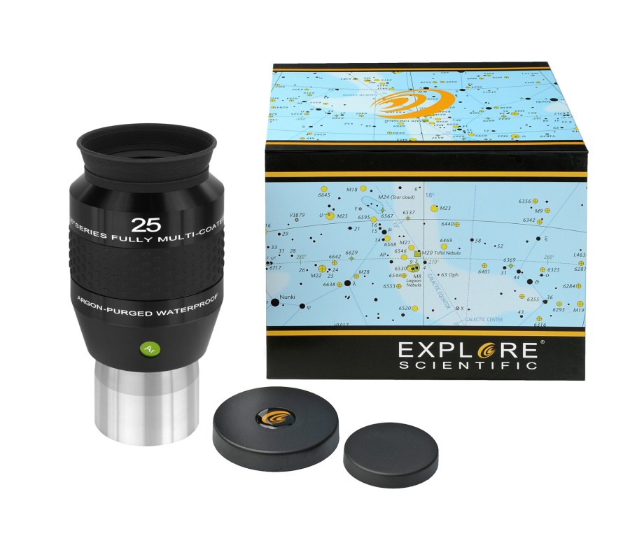 Bresser Explore Scientific 100° Ar Eyepiece 25Mm (2") New